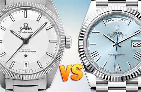 rolex vs omega constellation.